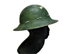 Vintage 1941 WW2 Era Military / Civil Defence Helmet with Liner