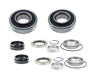 2 kits de rodamientos de ruedas traseras se adaptan a Tacoma Tundra 4Runner con sellos de anillo ABS junta tórica - Imagen 1 de 4