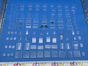 Huge Lego Lot 129 Transparent Clear Wall Panel Windscreen/Shield Vehicle Glass - Picture 1 of 16