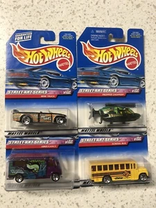1999 Hot Wheels Street Art Series Complete Set Of 4 - Bild 1 von 9