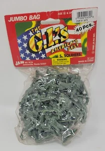 Ja-Ru Plastic Toy Soldiers The G.I's Americas migliori figure soldati dell'esercito americano 1988 - Foto 1 di 3
