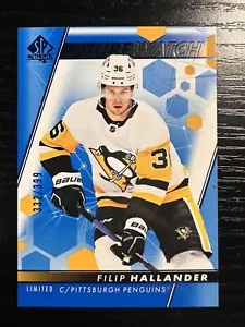 2022-23 SP Authentic Blue Future Watch FILIP HALLANDER #133 332/399 - Picture 1 of 2