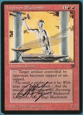 Hyperion Blacksmith Legends NM Red Uncommon SIGNED CARD (237058) ABUGames