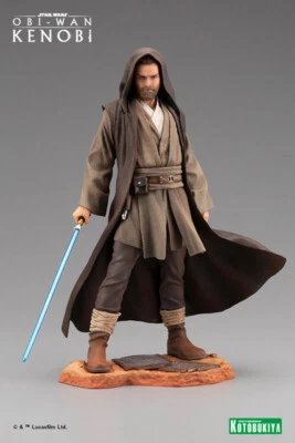 KOTOBUKIYA ARTFX STAR WARS OBI-WAN KENOBI SERIES 1/7 VINYL FIGURE BRAND NEW *US* - Image 1 of 4