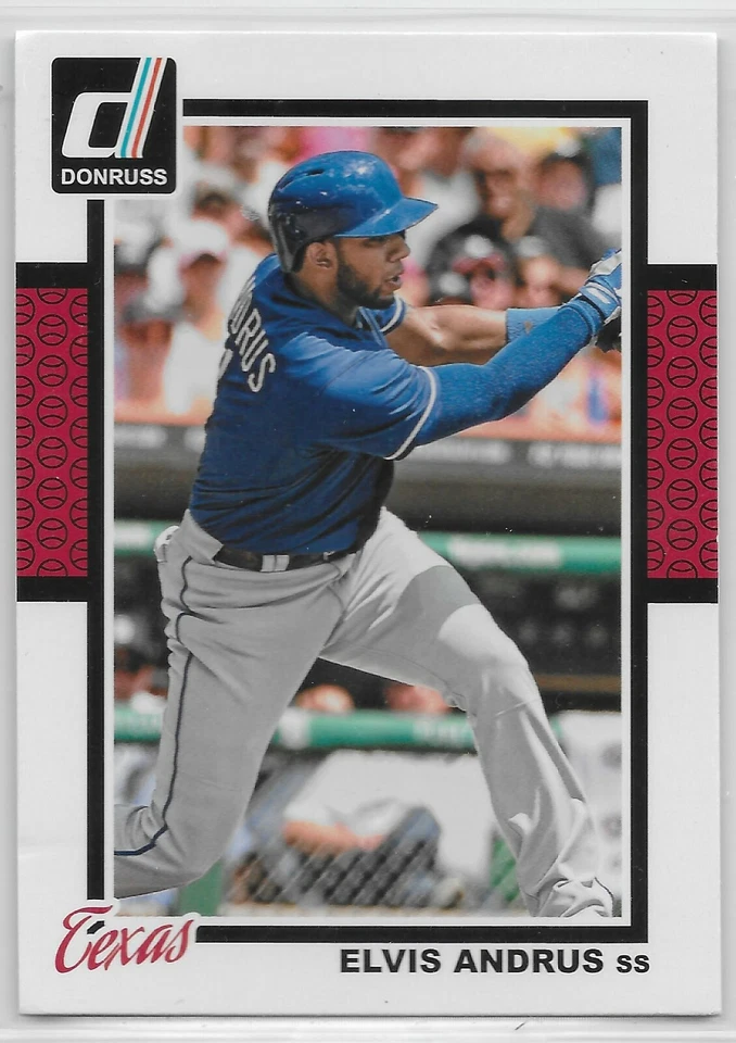 2014 Donruss #72 Elvis Andrus Texas Rangers - Image 1 of 1