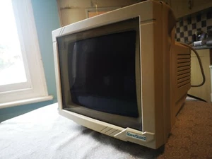 Vintage genuine OCLI Monitor Glare Guard for 1990 14" Crt monitor (Packard Bell) - Picture 1 of 8