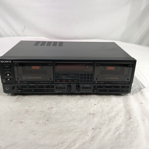 Sony TC-WR950 - Doppia Cassetta, Registratore Stereo, 100V - Per Ricambi O Riparazione