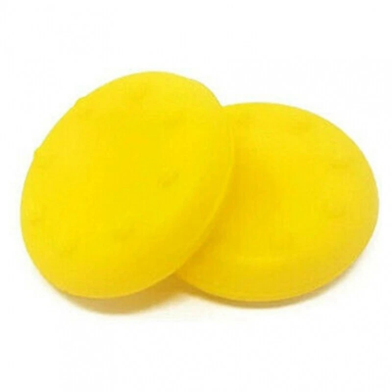Grips Joystick For PS4 PLAYSTATION 4 3 2 Rubber Xbox One 360 PS3 PS2 X S Yellow - Image 1 of 1