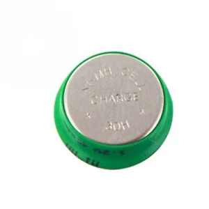 Coin Button Rechargeable Battery 40mAh NiMH 1.2V Flat Top Cell - Picture 1 of 3