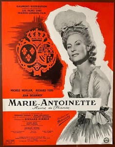 Plaquette MARIE-ANTOINETTE REINE DE FRANCE Michele Morgan 1956 - Picture 1 of 1