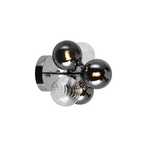 3 Light Sconce with Chrome Finish Cover