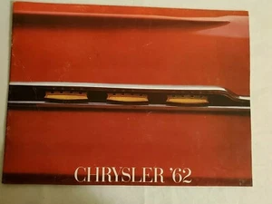1962 Chrysler New Yorker Newport 300 Town & Country sales brochure W/ Poster - Bild 1 von 10