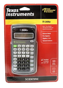 Texas Instruments TI-30Xa Scientific Calculator Factory Sealed - Picture 1 of 2