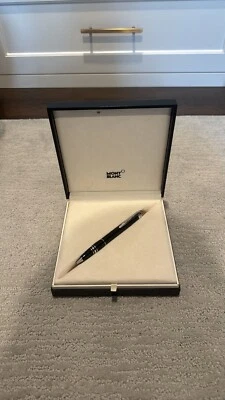 Caneta esferográfica Mont Blanc 100 anos StarWalker ilimitada. Inclui caixa e estojo - Imagem 1 de 4