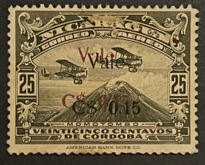 Travelstamps: 1932 Nicaragua Stamps Double Overprint (Red & Black) MNG ** FAULTS - Picture 1 of 5