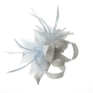 Pale Blue Fascinator for sale | eBay