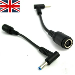 DC Power Charger Converter Adapter Cable 7.4mm To 4.5mm For HP Dell Blue Tips.. - Picture 1 of 8