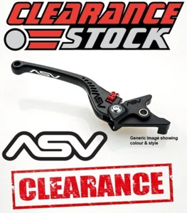 Kawasaki ZRX1200R / S 2004-2022 ASV C5 Front Brake Lever - Black - Picture 1 of 4