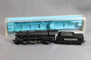 Vintage Atlas N Scale USRA Light Mikado Steam Locomotive & Tender 2180 2-8-2 - Picture 1 of 13