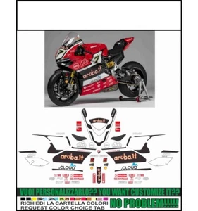AUFKLEBER 899 1199 PANIGALE WORLD SBK 2016 REPLIK KOMPATIBLES KIT - Bild 1 von 1