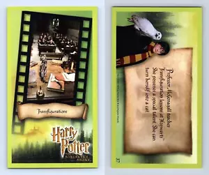 Transfigurations #37 Harry Potter & The Sorcerer's Stone 2001 WOTC Trading Card - Picture 1 of 1