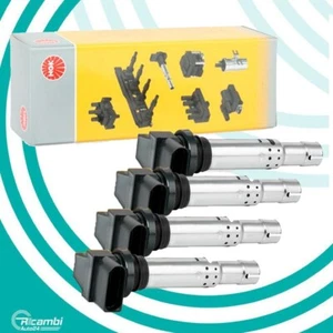 KIT 4 BOBINE ACCENSIONE MOTORE NGK 48003 AUDI A3 SEAT SKODA VW GOLF IV V U5002 - Imagen 1 de 9