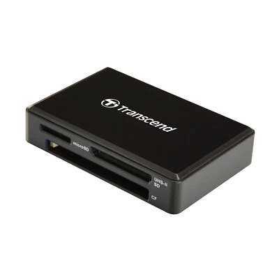 Transcend USB3.1 Gen 1 Memory Card Reader Model TS-RDF9K2 - Image 1 of 4
