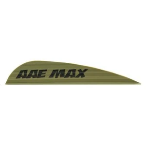 AAE Max Stealth Vanes Pack of 50 Whisper Quiet Archery Vane 2.7 Inch Long - Picture 1 of 1