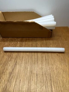 3/4" X 12" UHMW PE Plastic Round Rod Bar Stock White Polyethylene .830" OD USA - Picture 1 of 6