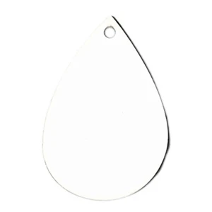 1.5" Teardrop Sublimation Pendant Blanks | Set of 20| Hardboard Art Supplies - Picture 1 of 4