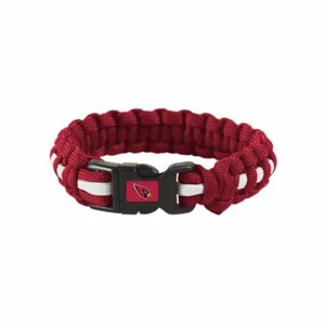 NFL ARIZONA CARDINALS SURVIVAL BRACELET WRIST BAND SIZE L/XL NEW - Picture 1 of 1