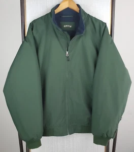 ORVIS Size 2XL Mens Fleece Lined Softshell Insulated Jacket Forest Green Coat - Picture 1 of 17