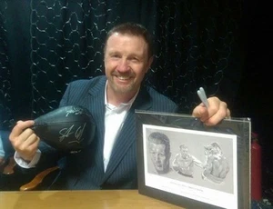 Boxing Steve Collins Signed Limited Edition Fine Art Print By Killian Art - Picture 1 of 3