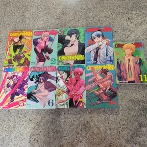 Chainsaw Man Vol 1-8, 11 Manga Lote Sin Leer Viz Media Shonen Jump Clean Set Libros - Imagen 1 de 8