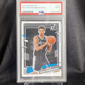 Victor Wembanyama - 2023 Donruss Rated Rookie #220 Mint PSA 9 - Bild 1 von 2