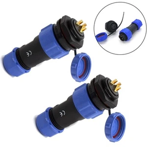 SP13 Aviation Connectors with Reliable Performance and IP68 Rating Pair - Afbeelding 1 van 11