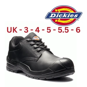 Unisex Dickies Trenton nero punta in acciaio scarpe da lavoro di sicurezza stivali militari - Foto 1 di 18