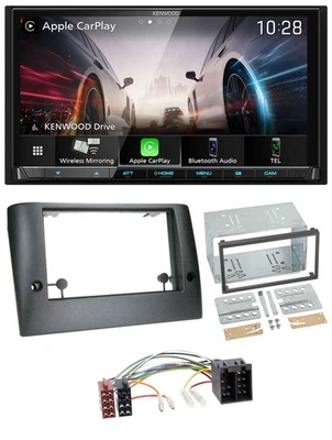 Kenwood MP3 2DIN USB DAB Bluetooth Autoradio für Fiat Stilo (ab 2005) - Bild 1 von 4