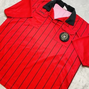 Camiseta de árbitro de fútbol Olympus vintage 2012 parche talla XXL roja manga corta - Imagen 1 de 9