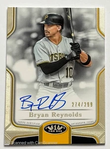 2020 Topps Tier One Break Out Auto /299 Bryan Reynolds #BOA-BRE Auto - Picture 1 of 2