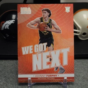 Johnny Furphy (RC) "We Got Next" Holo 2024-25 Panini NBA Hoops #20 Indiana Pacer - Imagen 1 de 2