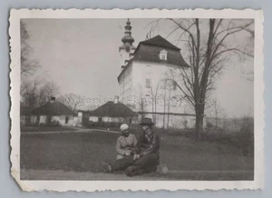 Fulnek Okres Nový Jičín Neutitschein 1934 - Iglesia monasterio - foto antigua años 30 - Imagen 1 de 2