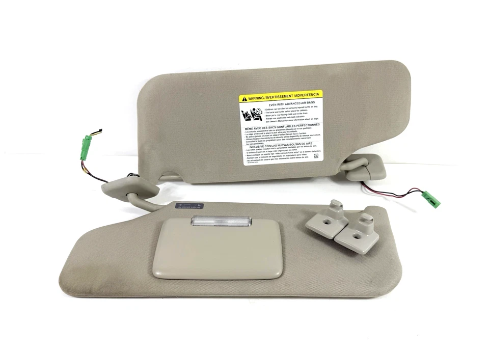 Juego de pares parasol derecho e izquierdo Ford Edge 2011-2014 con espejo OEM Foto 1 de 4