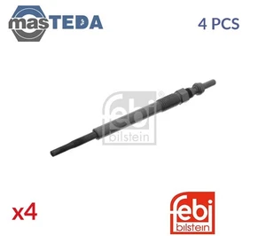 39515 ENGINE GLOW PLUGS FEBI BILSTEIN 4PCS FOR MAZDA 3,5,2 1.6L 85KW,70KW,80KW - Picture 1 of 5