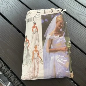 VTG Simplicity Style Pattern 2902 - sz 6-8-10-12-14-16 UNCUT wedding gown dress - Picture 1 of 2