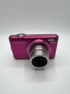 Fujifilm Digital Camera FinePix JX370 14.0MP Pink Tested. Shutter Issue See Pics - Image 1 of 4
