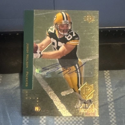 2008 SP Rookie Edition Premier Prospects Jordy Nelson #228 RC Autograph - Image 1 of 2