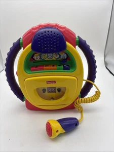 Fisher Price Tuff Stuff Tape Recorder Player Voice Warp Microphone Vintage 2002 - Picture 1 of 12