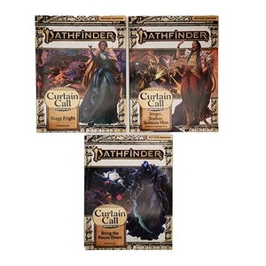 Pathfinder 2E Adventure Path Curtain Call Parts 1-3 Complete Set Second Edition - Bild 1 von 8