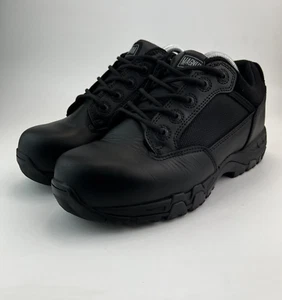 Magnum Viper Pro 3.0 Boots Black Leather Police Security Shoes Lace Up Size UK 6 - Picture 1 of 12